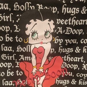 Betty Boop Graphic Tote Bag